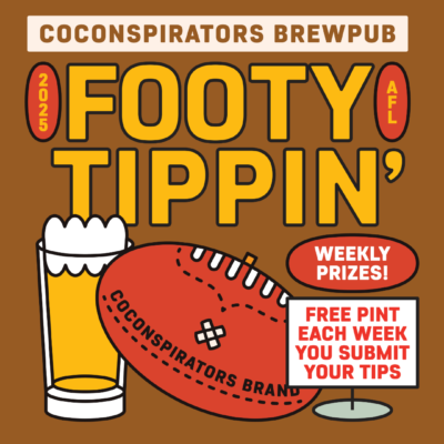 🏉 Footy Tipping 2025 @ Co-Conspirators Brewpub! 🍻